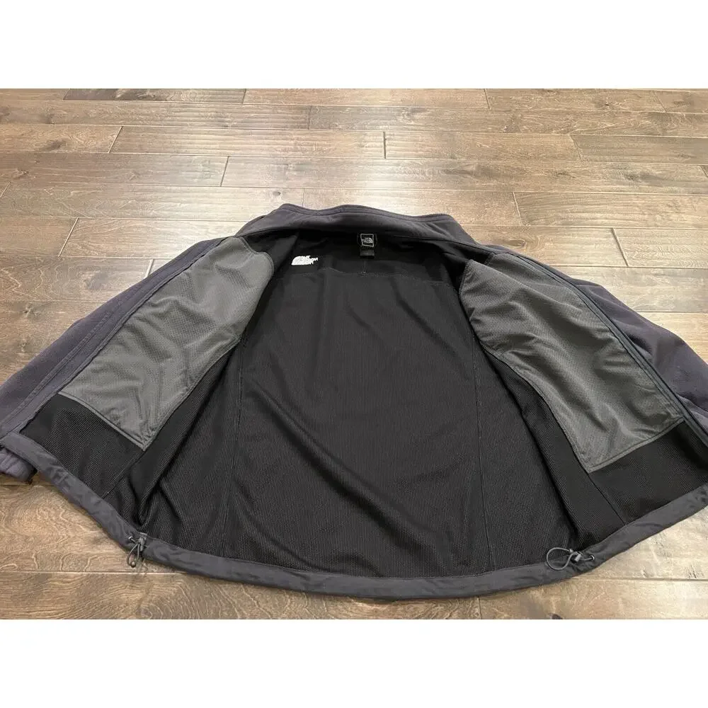 The North Face Mens Blue Full Zip Outdoors Windwall Long Sleeve Jacket Size XL